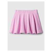 Růžová holčičí kraťasová sukně GAP