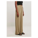 Ladies Modal Wide Leg Pants - khaki