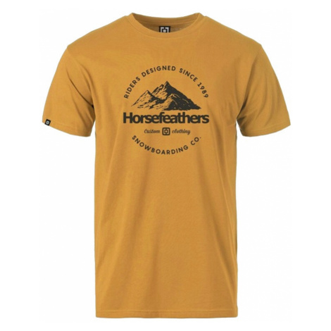Tričko Horsefeathers Hilly spruce yellow