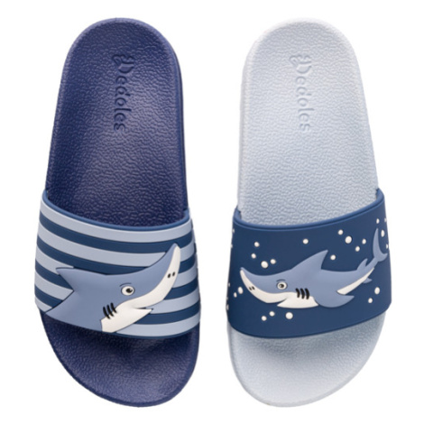 Dedoles dětské pantofle Šedý žralok