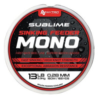 Nytro Sublime Sinking Feeder Mono 150 m 0,16 mm 1,4 kg