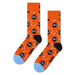 Ponožky Happy Socks Vinyl Sock oranžová barva