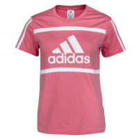 adidas COLORBLOCK TEE Dámské tričko, růžová, velikost