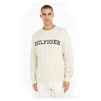 Tommy Hilfiger pánský krémový svetr