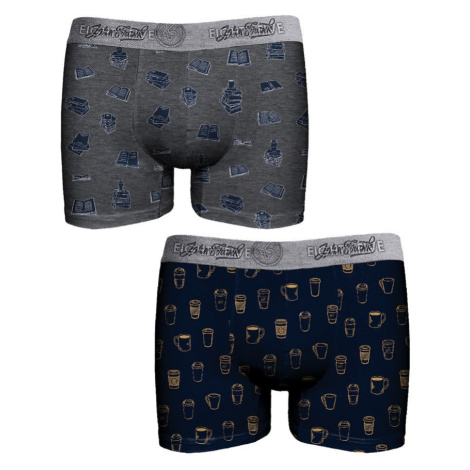 Pánské boxerky John Frank JF2BEF24 2Pack