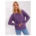 Sweter AT SW model 18900650 fioletowy - FPrice