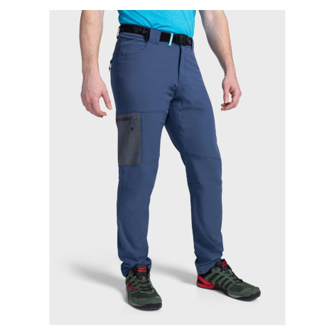 Modré pánské outdoorové kalhoty Kilpi LIGNE