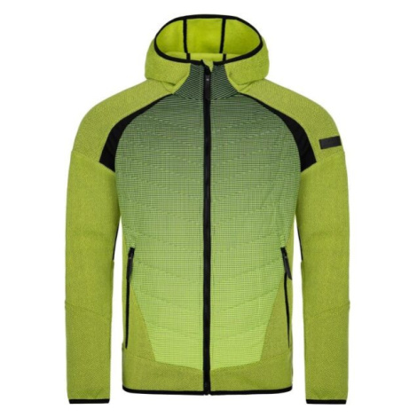 Loap GAELAN Pánský sportovní svetr, světle zelená, velikost