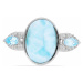 Larimar prsten stříbro Ag 925 VR049766 - 62 mm , 6 g