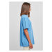 Ladies Oversized Boyfriend Tee - horizonblue