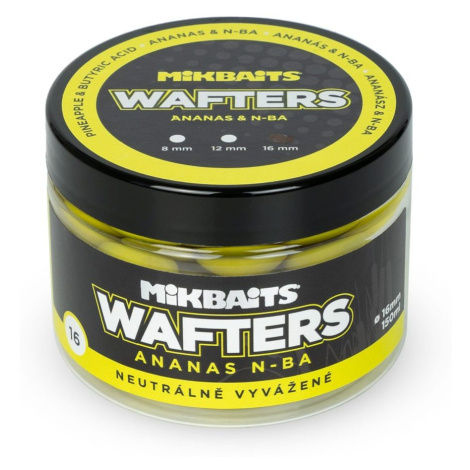 Mikbaits Wafters vyvážené boilie 150ml - Ananas N-BA 16mm