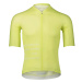 POC Cyklistický dres s krátkým rukávem - PRISTINE PRINT - žlutá