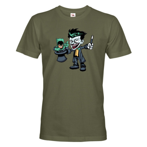 Pánské tričko Joker kouzelník -  tričko pro milovníky humoru a filmů BezvaTriko