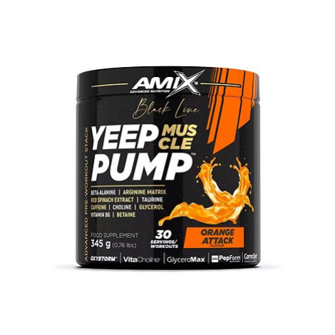 Amix Nutrition Black Line Yeep Pump 345 g, Orange Attack