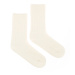 Vlněné ponožky Vlnáč rebro biely Fusakle