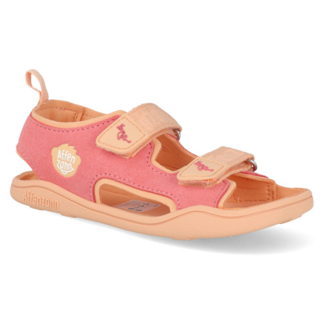 Barefoot dětské sandály Affenzahn - Sandal Vegan Airy - Flamingo růžové