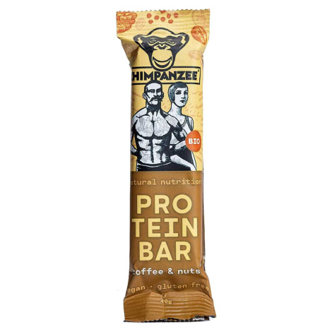 Chimpanzee Protein bar káva a ořechy BIO 45 g