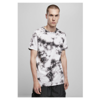 Urban Classics / Black Tie Dye Tee white/black