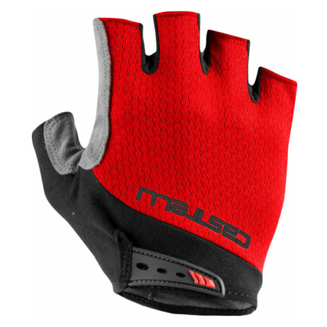 Castelli Entrata V Glove Red Cyklistické rukavice
