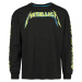 Metallica EMP Signature Collection - Oversize Tričko s dlouhým rukávem černá