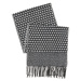 AC&Co / Altınyıldız Classics Men's Grey-black Patterned Scarf