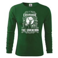 Life Is About Courage - Triko s dlouhým rukávem FIT-T long sleeve