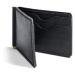 Bagind Klipy Sirius - ručně vyrobená pánská peněženka z černé hovězí kůže.