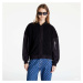 Urban Classics Ladies Oversized Sherpa Mixed Bomber Jacket Black