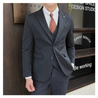 Trojdílný oblek 3v1 sako, vesta a kalhoty JF457