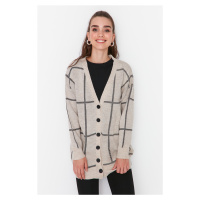 Trendyol Cardigan - Ecru - Regular fit