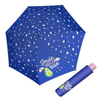 Doppler Kids Mini SMILING AVO - dětský skládací deštník modrá