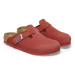 Birkenstock Boston Suede Embossed Narrow Fit