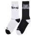 Ponožky Major City 030 2-Pack černá/bílá