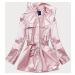 Tenká růžová dámská bunda se stojáčkem model 17019406 - Ann Gissy