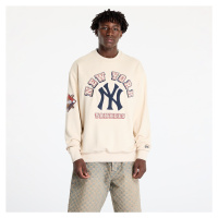 Mikina New Era New York Yankees MLB World Series Oversized Crewneck Sweatshirt UNISEX Light Crea