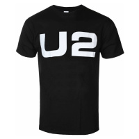 Tričko metal pánské U2 - Logo - ROCK OFF - U2TS01MB