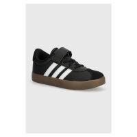 Dětské sneakers boty adidas VL COURT 3.0 EL C černá barva