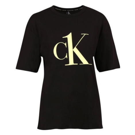 Calvin Klein CK1 COTTON LW NEW-S/S CREW NECK Dámské tričko, černá, velikost