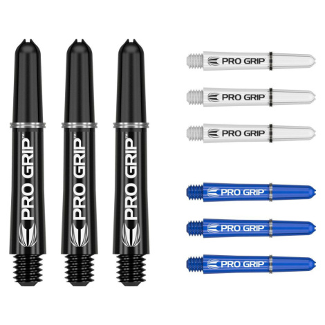 Násadky na šipky TARGET Pro Grip 34mm, černé, bílé, modré, multi-pack