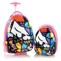 Heys Britto Kitty – sada kufru a batohu kufr: 19 l / batoh: 5 L HEYS-16150-6941-00