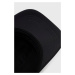 Čepice Karl Lagerfeld černá barva, s aplikací