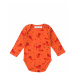 Body kojenecké BIO bavlna, Minoti, Simba 3, oranžová - | 9-12m