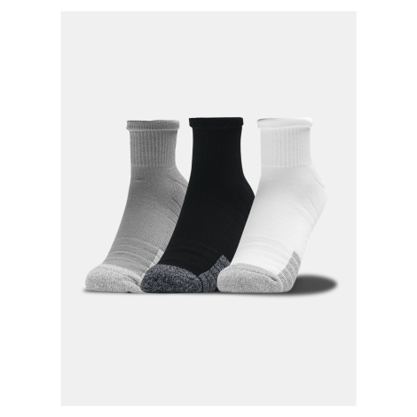 Ponožky Under Armour UA Heatgear Quarter 3pk-GRY