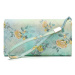 Miss Lulu dámská peněženka s potiskem květin - zelená