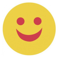 Matuska dena emoji kickboard žlutá