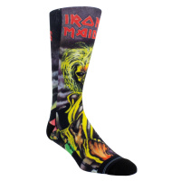 ponožky IRON MAIDEN - DYE SUBLIMATION CREW - BLACK - PERRI´S SOCKS