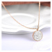 Victoria Filippi Stainless Steel Ocelový náhrdelník se zirkony Melissa Black Gold - chirurgická 