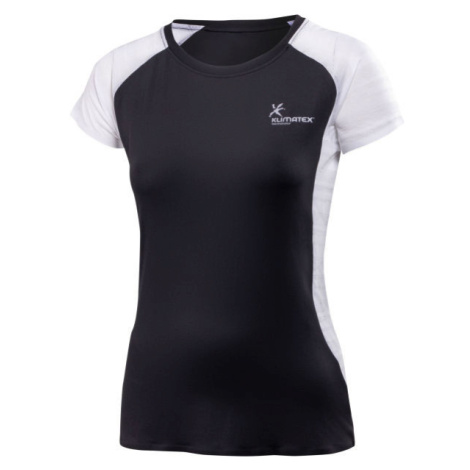 Klimatex SUMALE Dámské běžecké triko, černá, velikost