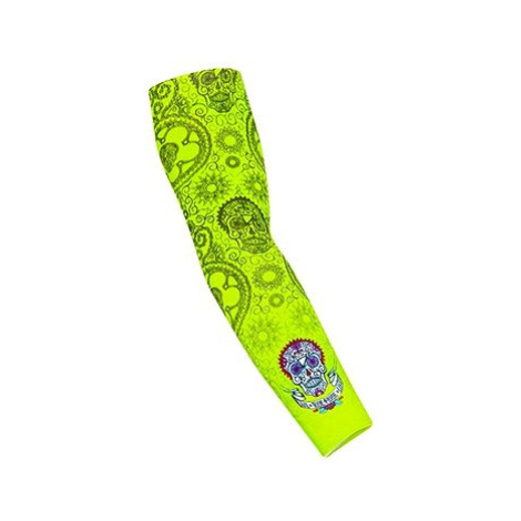 Cycology Day of the Living Lime Arm Warmer S-M