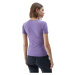 Dámské turistické triko s krátkým rukávem 4F TSHIRT FNK-4FWSS24TFTSF738-51S-VIOLET